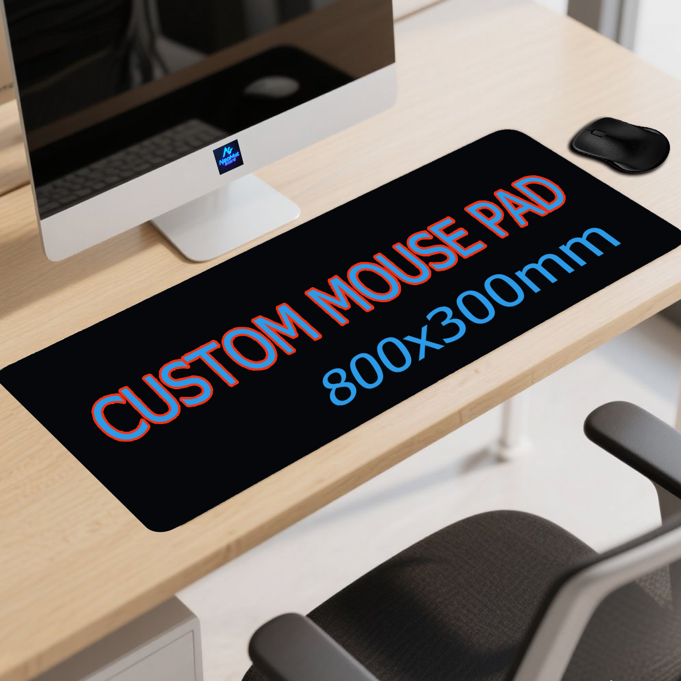 Mouse Pad Blank Sublimation - لوحة ماوس مخصصة للطباعة 80x30، لوحة