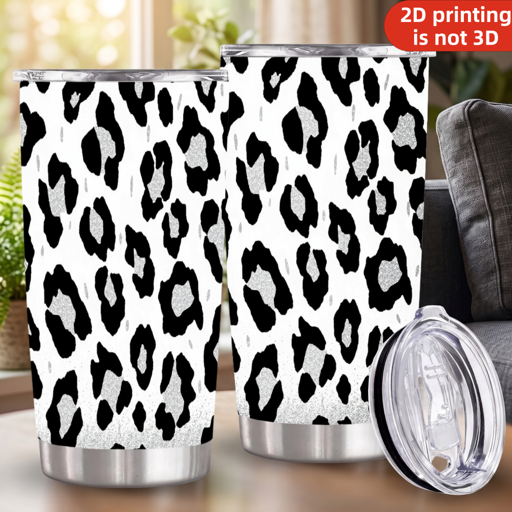 Tumbler 20Oz White - كوب سفر من الفولاذ المقاوم للصدأ