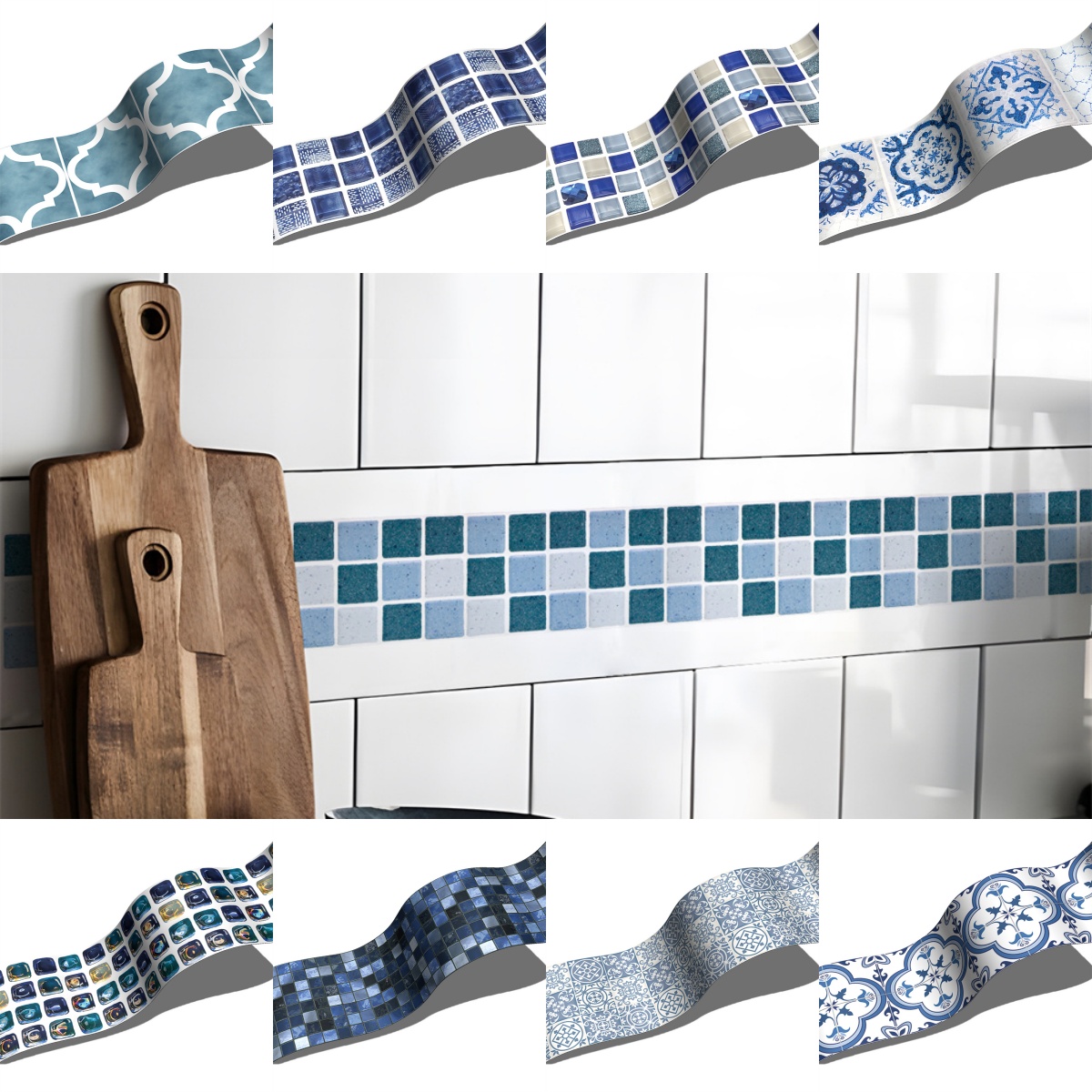 Ceramic Tile Blank - ملصقات حائط بلوح أساس من الفسيفساء