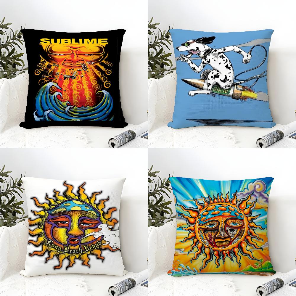 Pillow Cover Sublimation - غطاء وسادة S-Sublime Band Reggae من