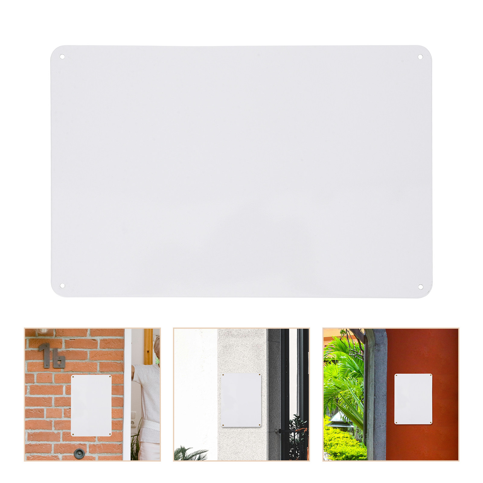 Yard Sign Blank - قطعتان من لوحات معدنية فارغة للطباعة