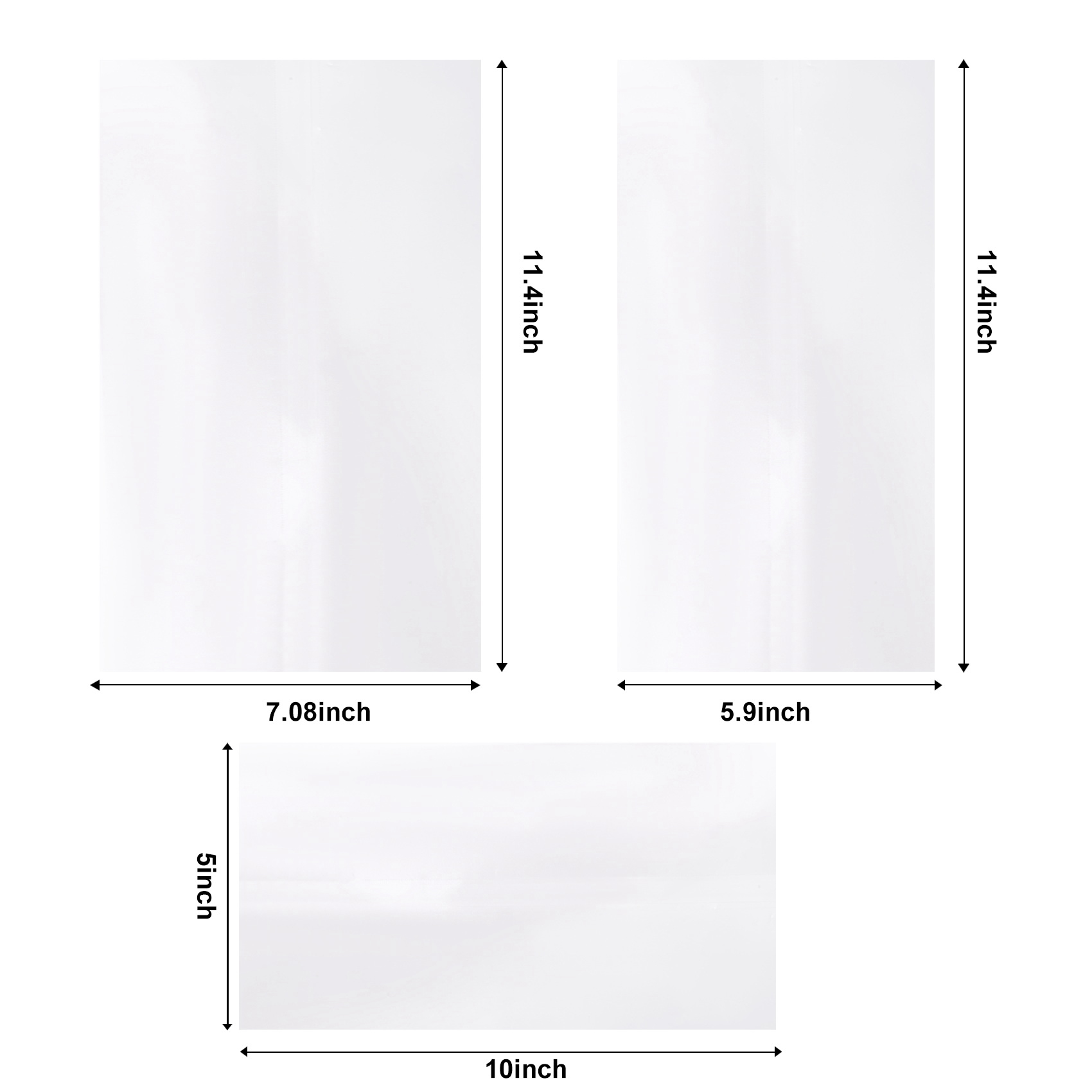 Sublimation Mug White - B03C-30 قطعة من أكياس التغليف بالحرارة