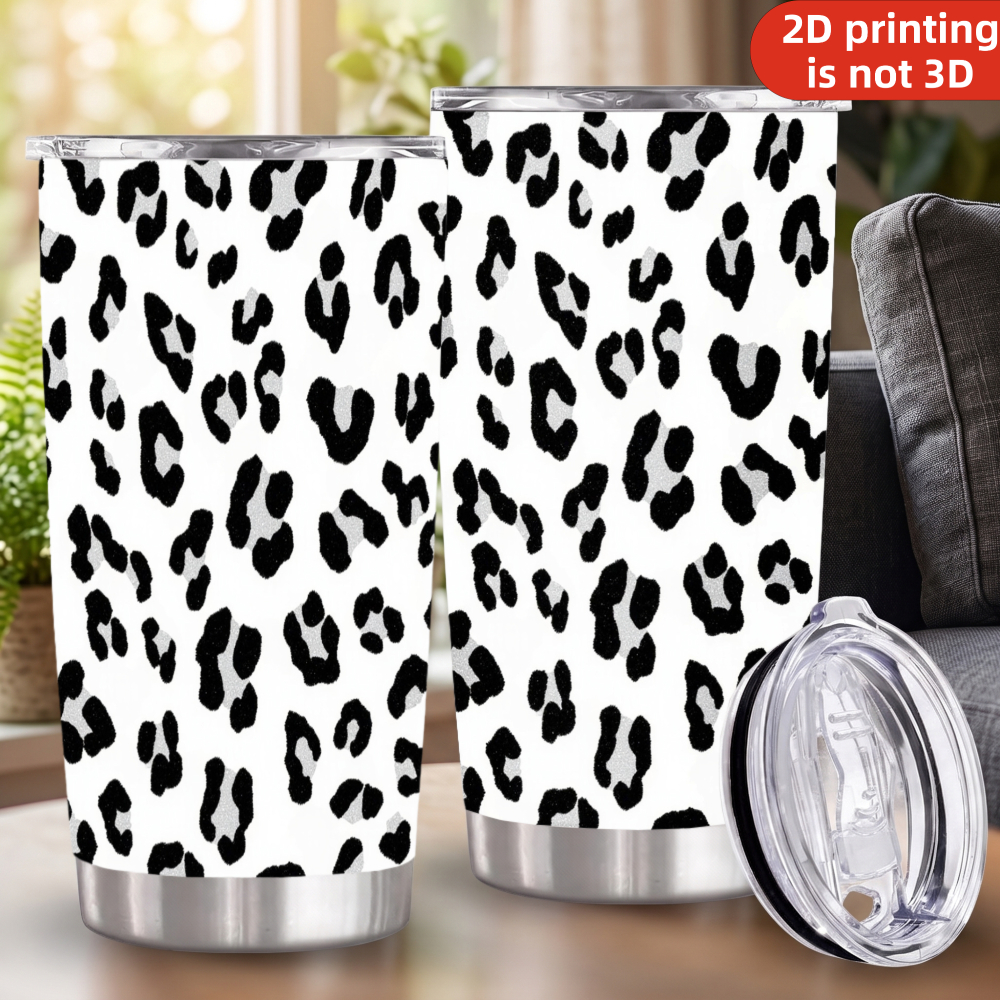 Tumbler 20Oz White - كوب سفر من الفولاذ المقاوم للصدأ