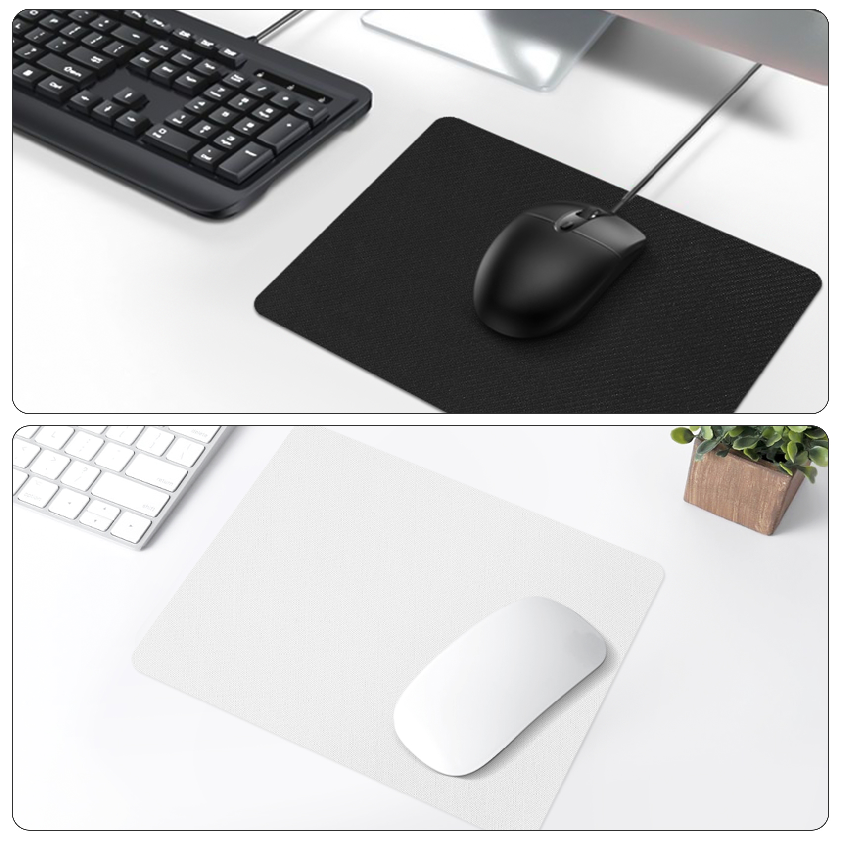 Mouse Pad Blank Sublimation - حار بيع 10 قطع لوحة الماوس