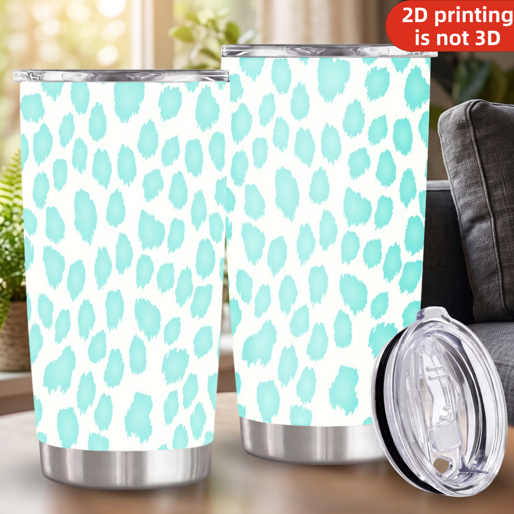 Tumbler 20Oz White - كوب سفر من الفولاذ المقاوم للصدأ