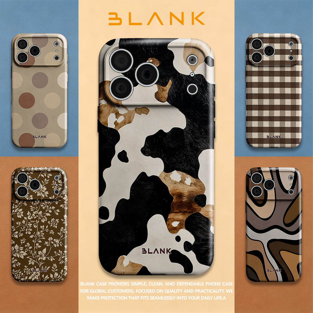 Phone Case Blank Print - غطاء هاتف فاخر متين مقاوم للصدمات