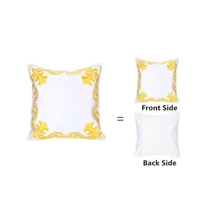 Pillow Cover Sublimation - الفاخرة التسامي فارغة مربع وسادة غطاء