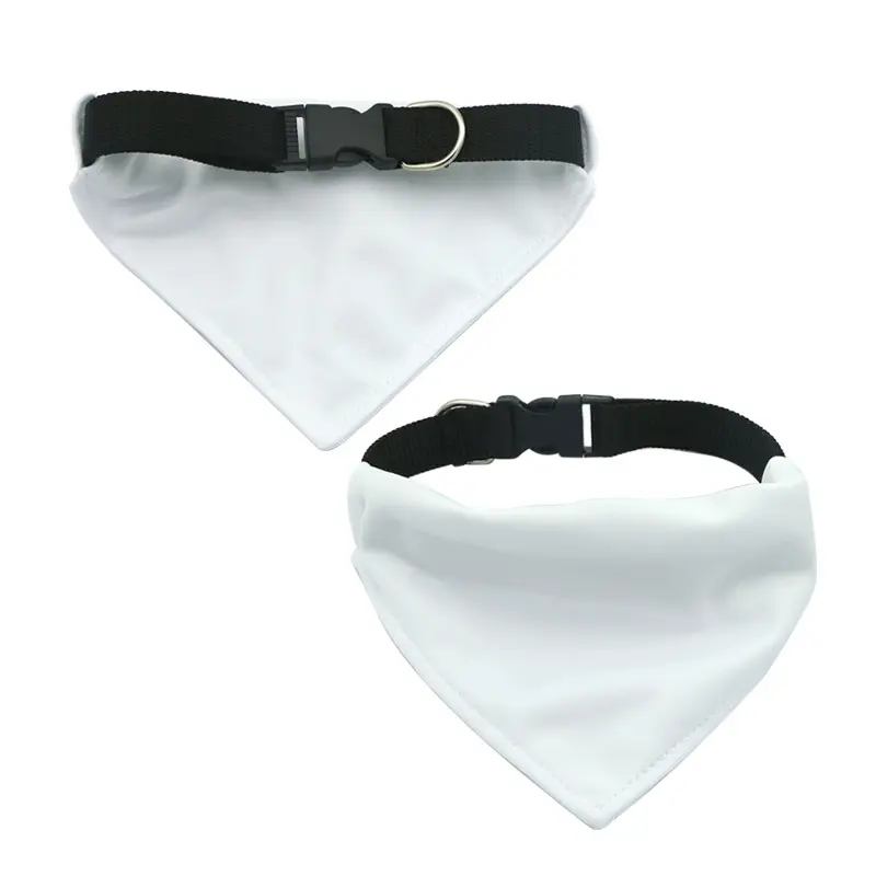 Bandana Blank White - التسامي الأبيض فارغة الكلب الحيوانات الأليفة