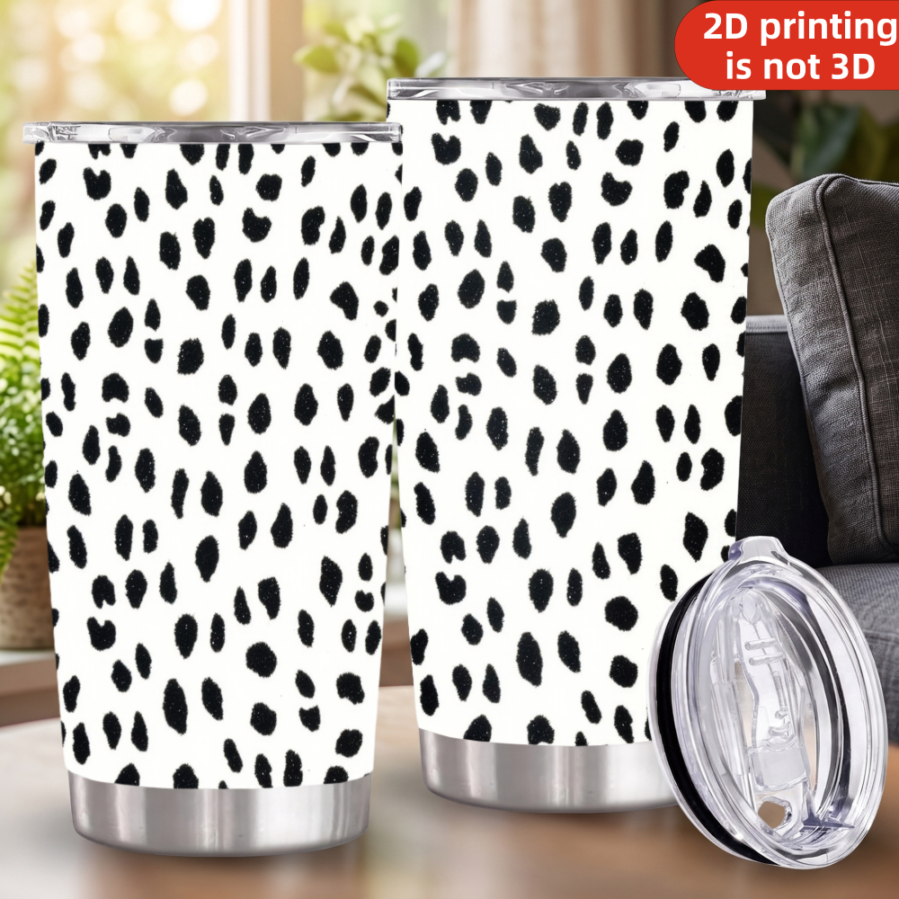 Tumbler 20Oz White - كوب سفر من الفولاذ المقاوم للصدأ