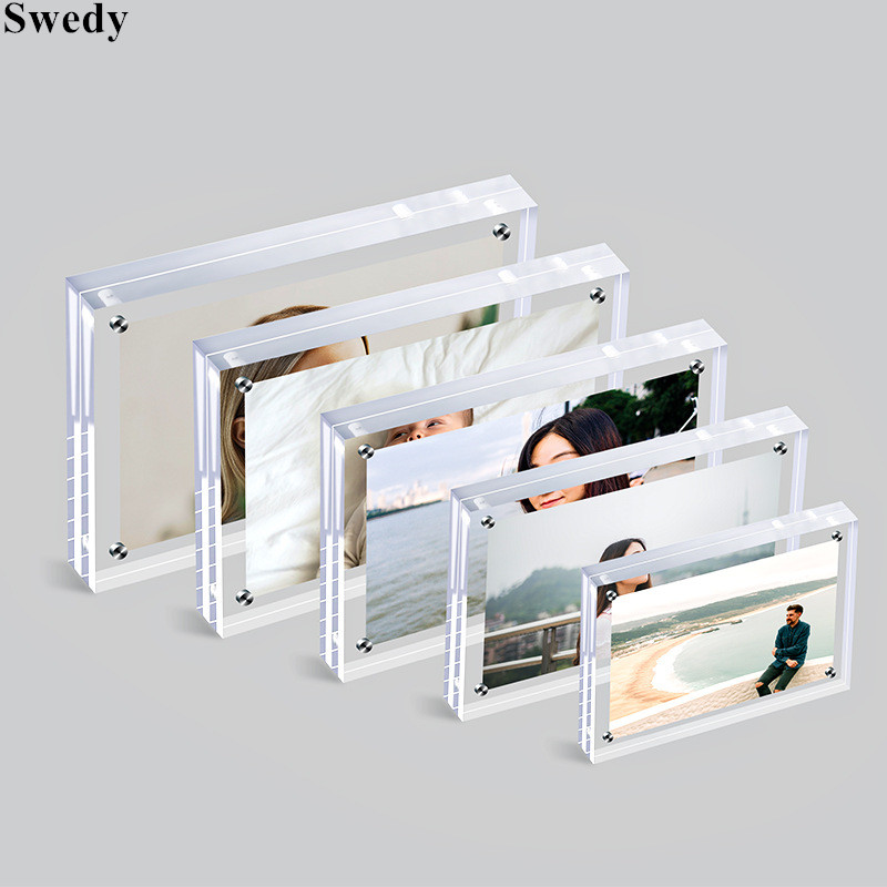 Photo Acrylic Block - 20 مللي متر سميكة المغناطيسي حامل