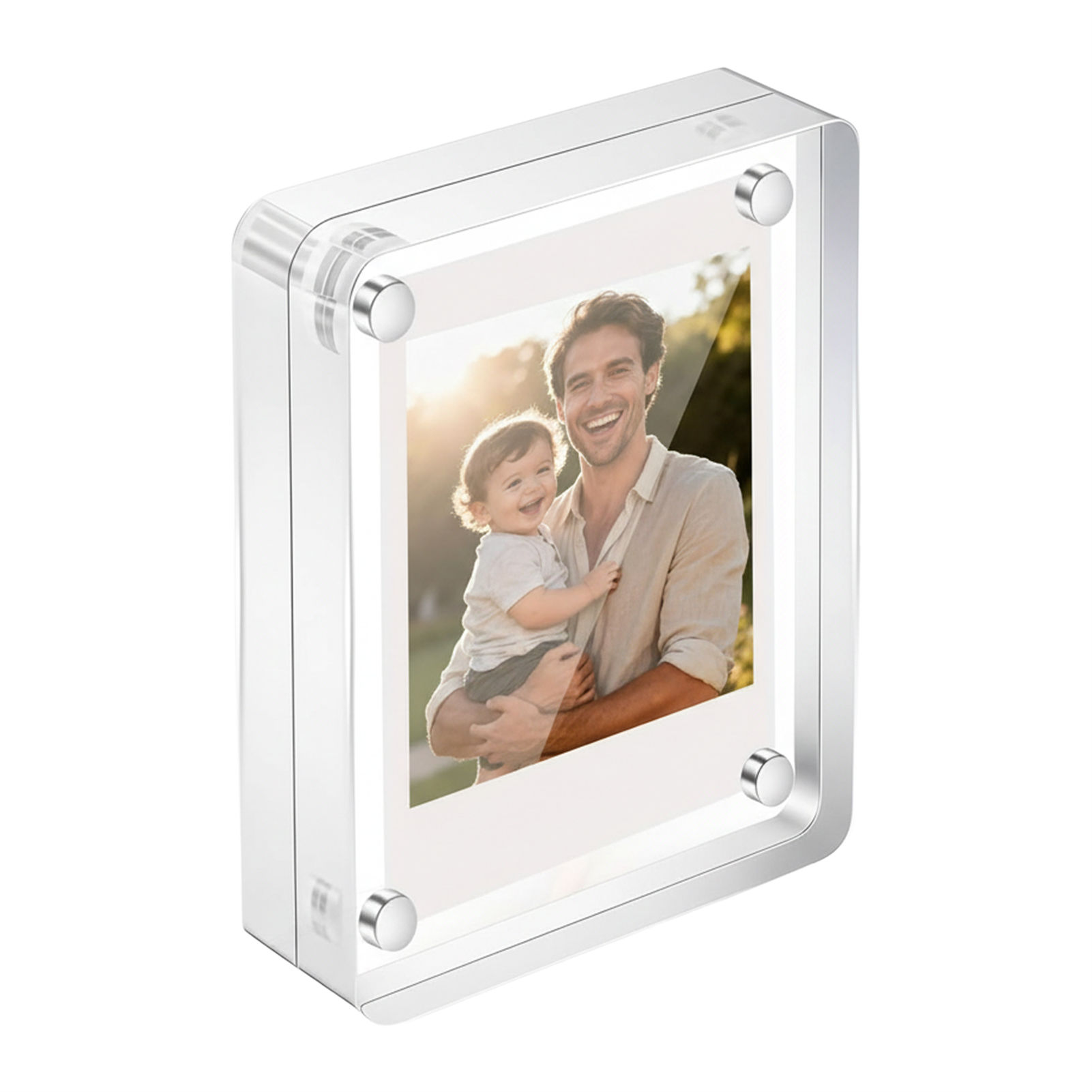 Photo Acrylic Block - إطار صور مغناطيسي من الأكريليك مقاس