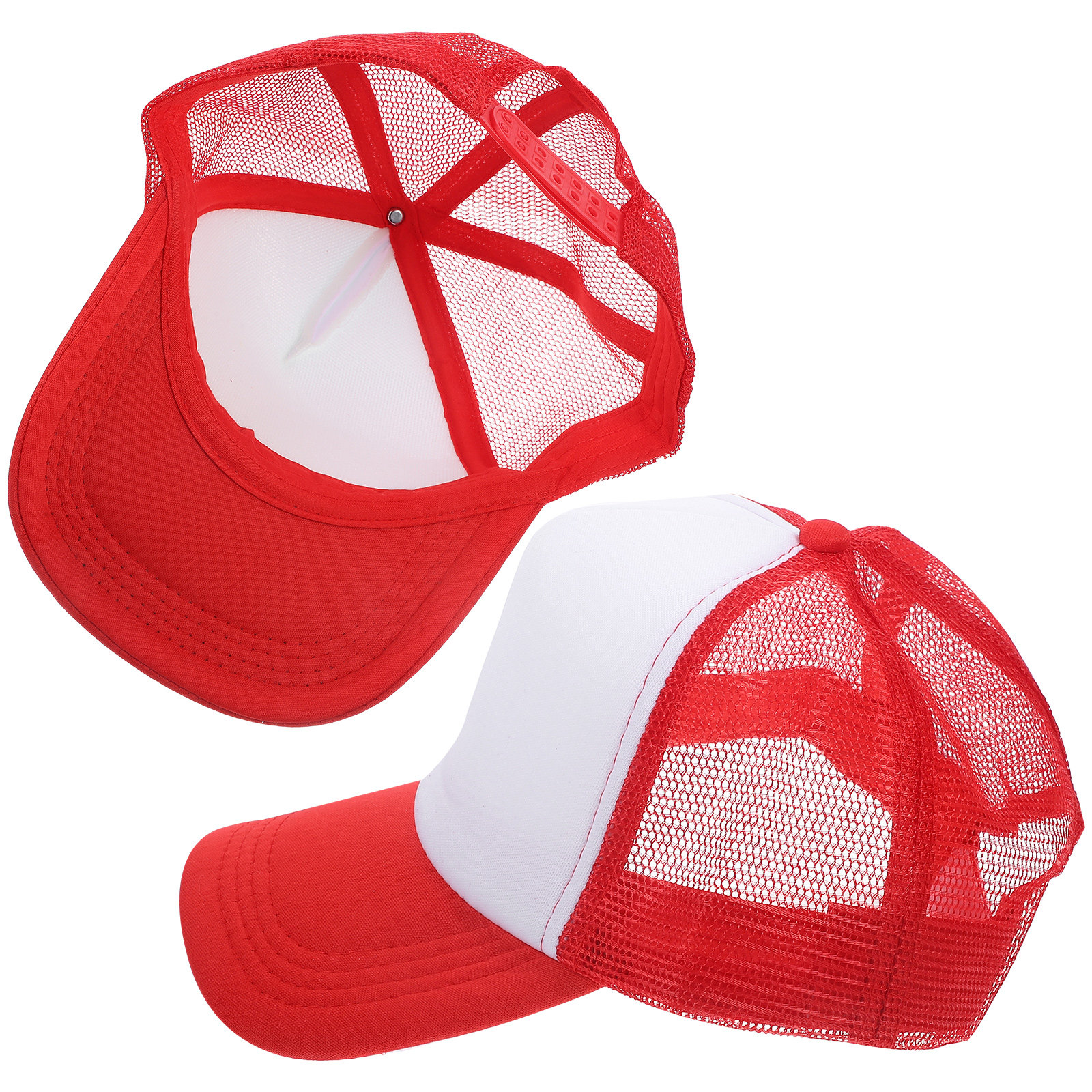Hat Sublimation Blank - 10 قطع من قبعات البيسبول الشبكية