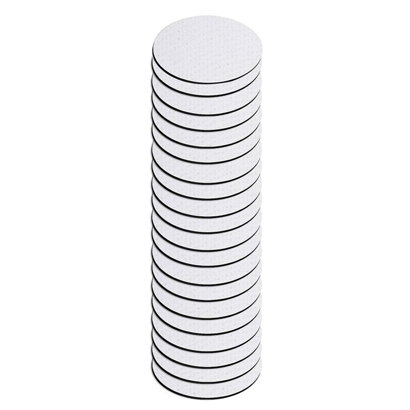 Coaster Sublimation Blank - AB46-قواعد أكواب دائرية فارغة للطباعة بالتسامي،