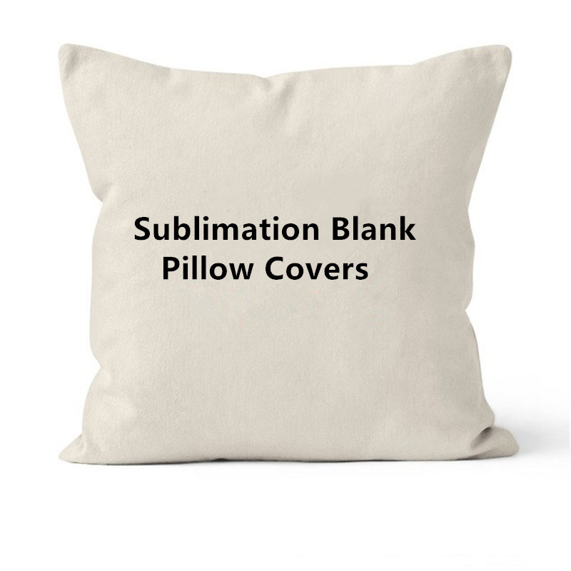 Pillow Cover Sublimation - 10 قطع أغطية وسائد فارغة للطباعة