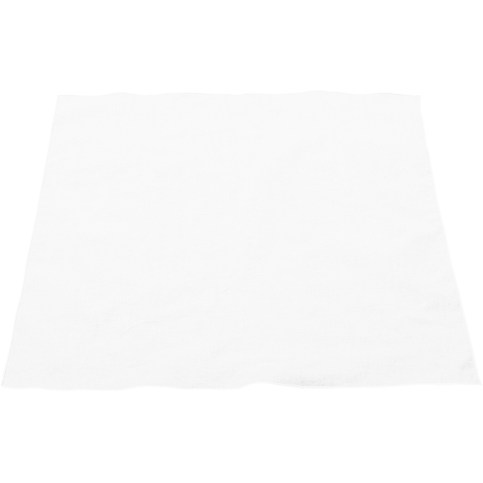 منديل قطني أبيض مربع الشكل للح - مراجعة Bandana Blank White وسعره