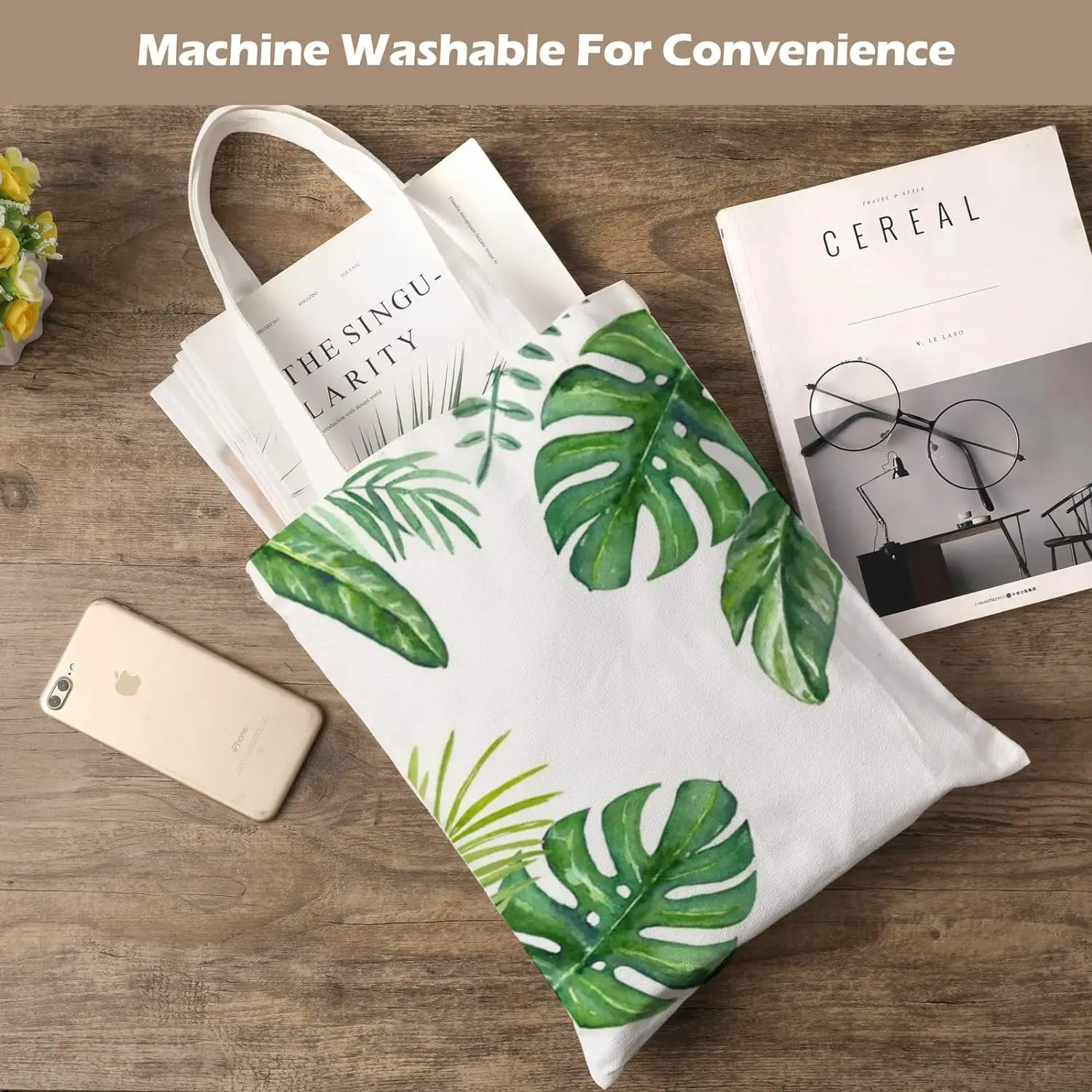 6 قطع من حقائب اليد القماشية ا - مراجعة Tote Bag Sublimation وسعره