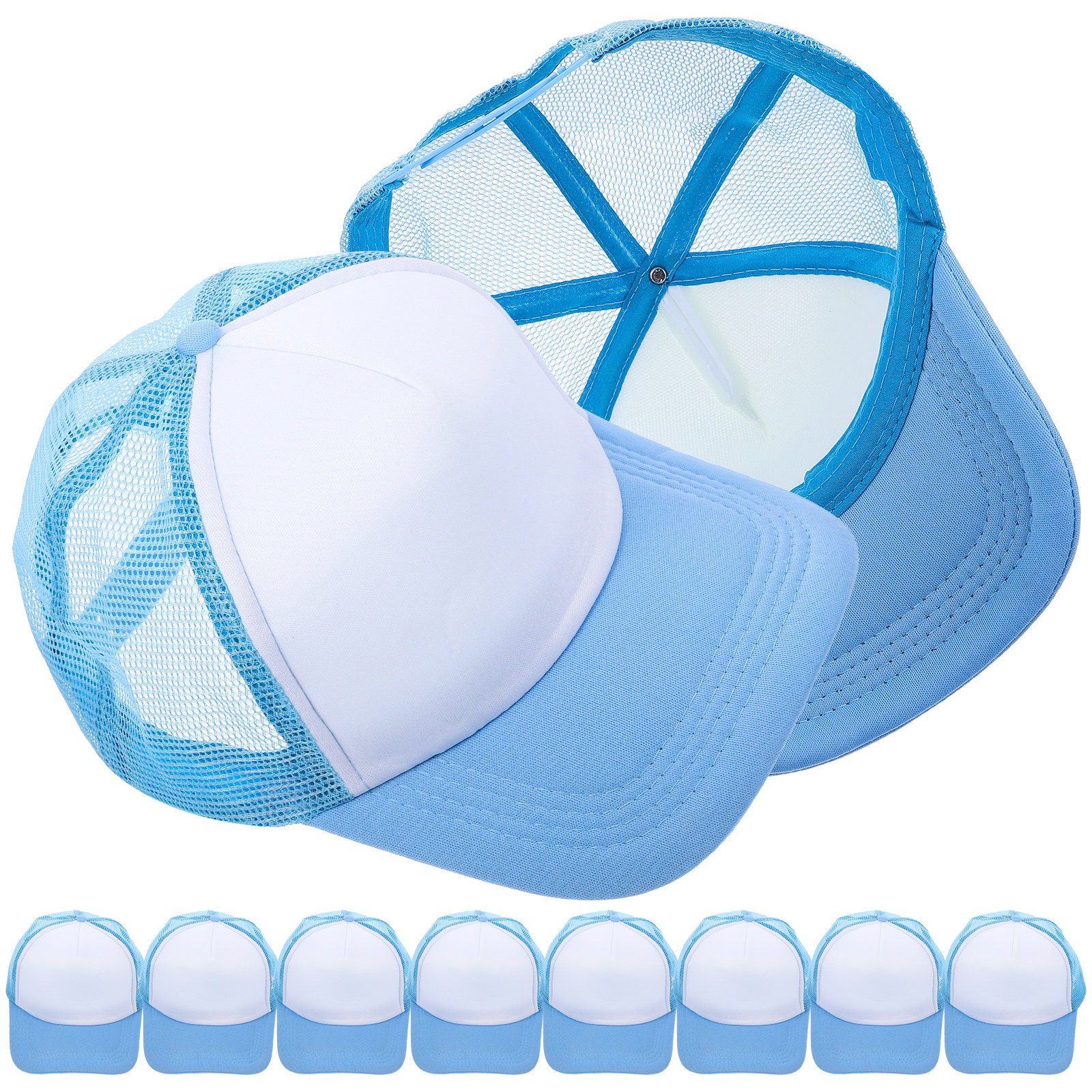 10 قطع قبعات بيسبول فارغة للطب - مراجعة Hat Sublimation Blank وسعره