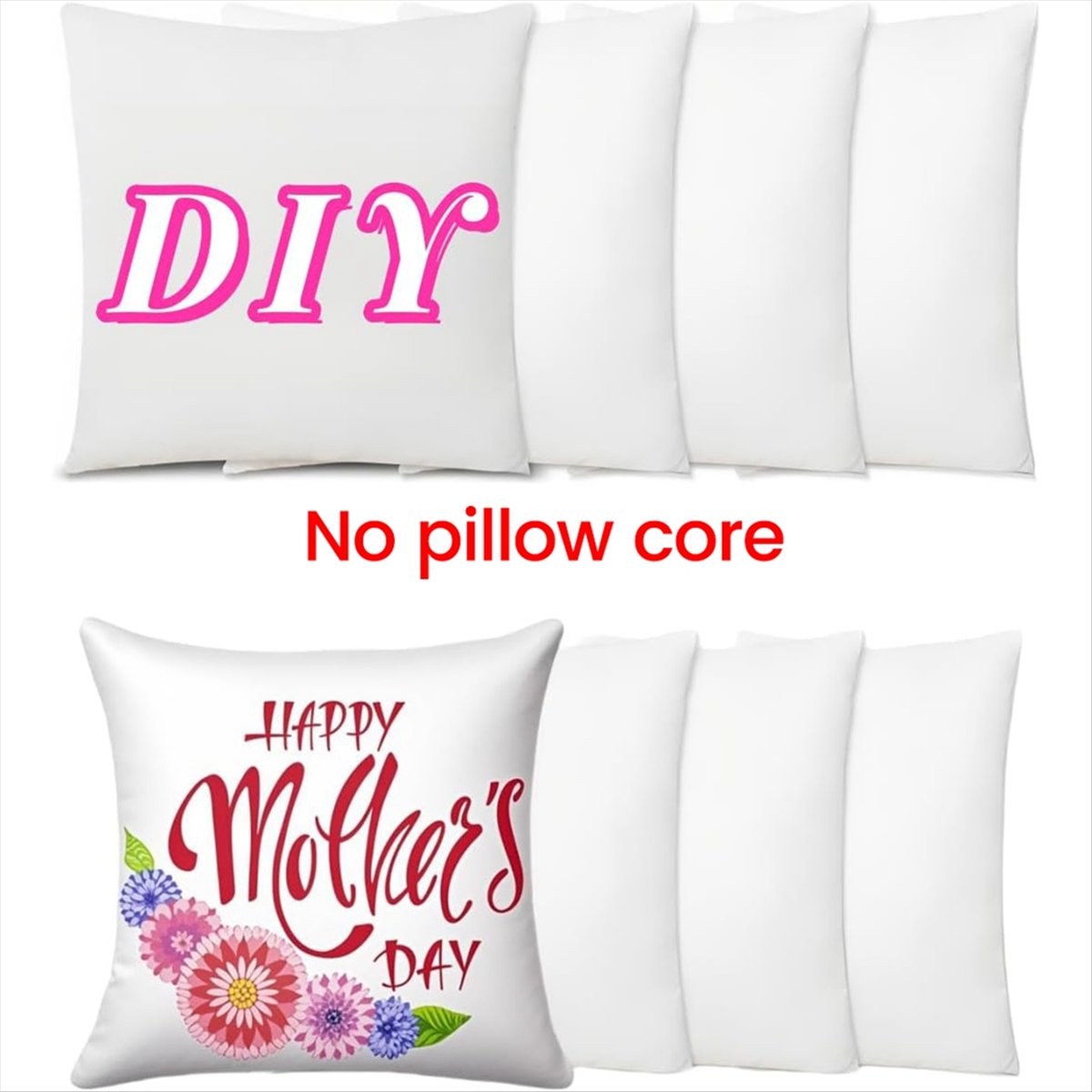 أغطية وسائد فارغة للطباعة بالت - مراجعة Pillow Cover Sublimation وسعره