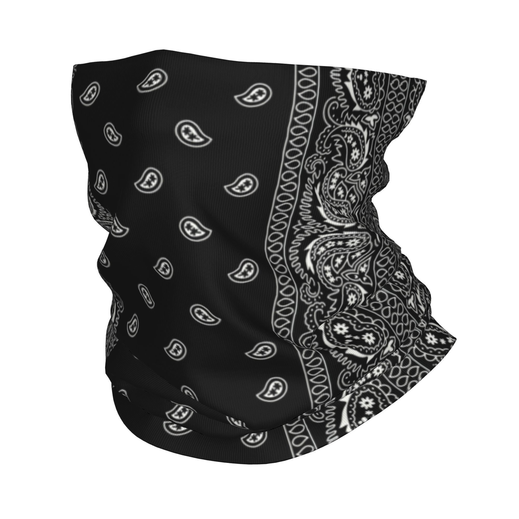 مخصص أبيض وأسود بيزلي شيكانو ب - مراجعة Bandana Blank White وسعره