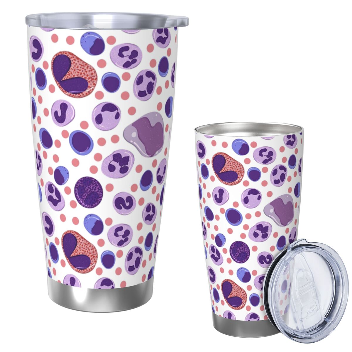 كوب كبير من الفولاذ المقاوم لل - مراجعة Tumbler 20Oz White وسعره