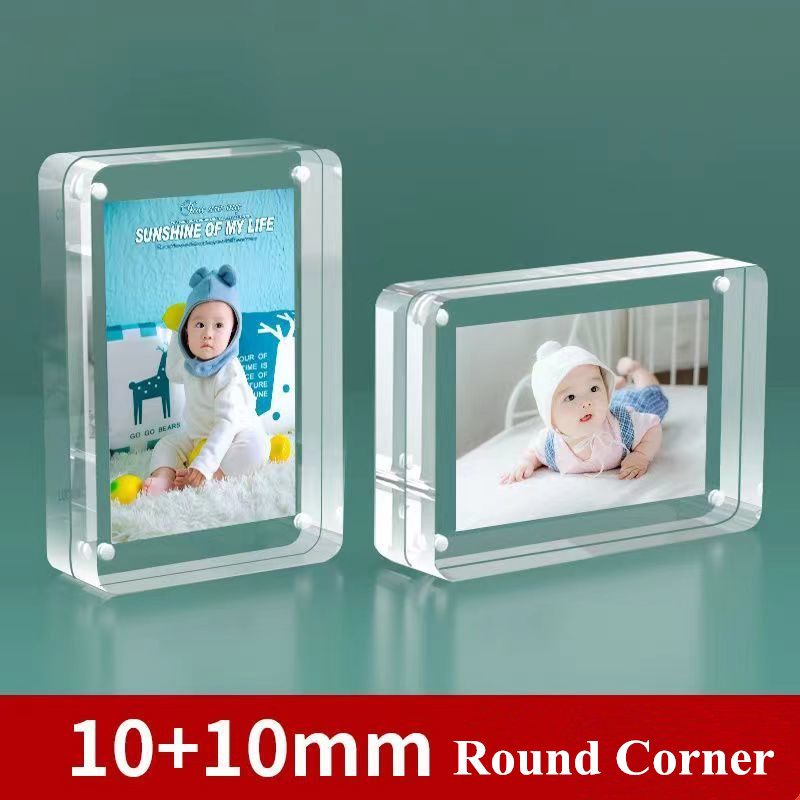 إطارات صور مغناطيسية مزدوجة ال - مراجعة Photo Acrylic Block وسعره