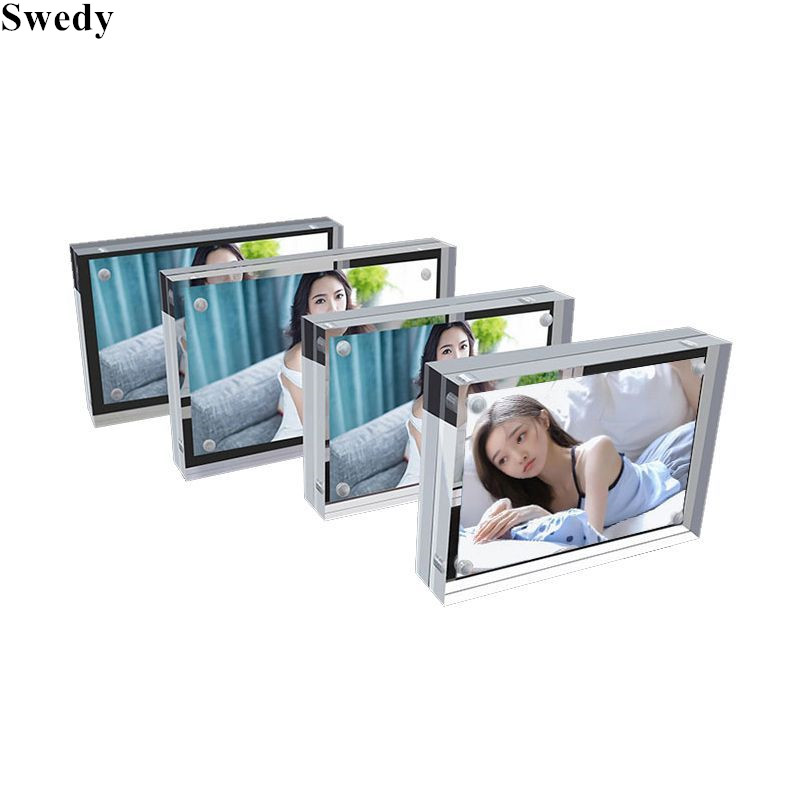إطارات صور مغناطيسية مزدوجة ال - مراجعة Photo Acrylic Block وسعره