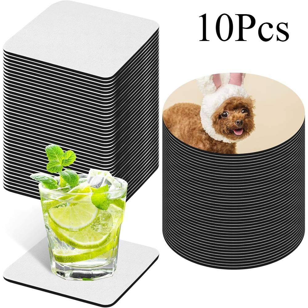 مجموعة فارغة من قواعد الأكواب  - مراجعة Coaster Sublimation Blank وسعره