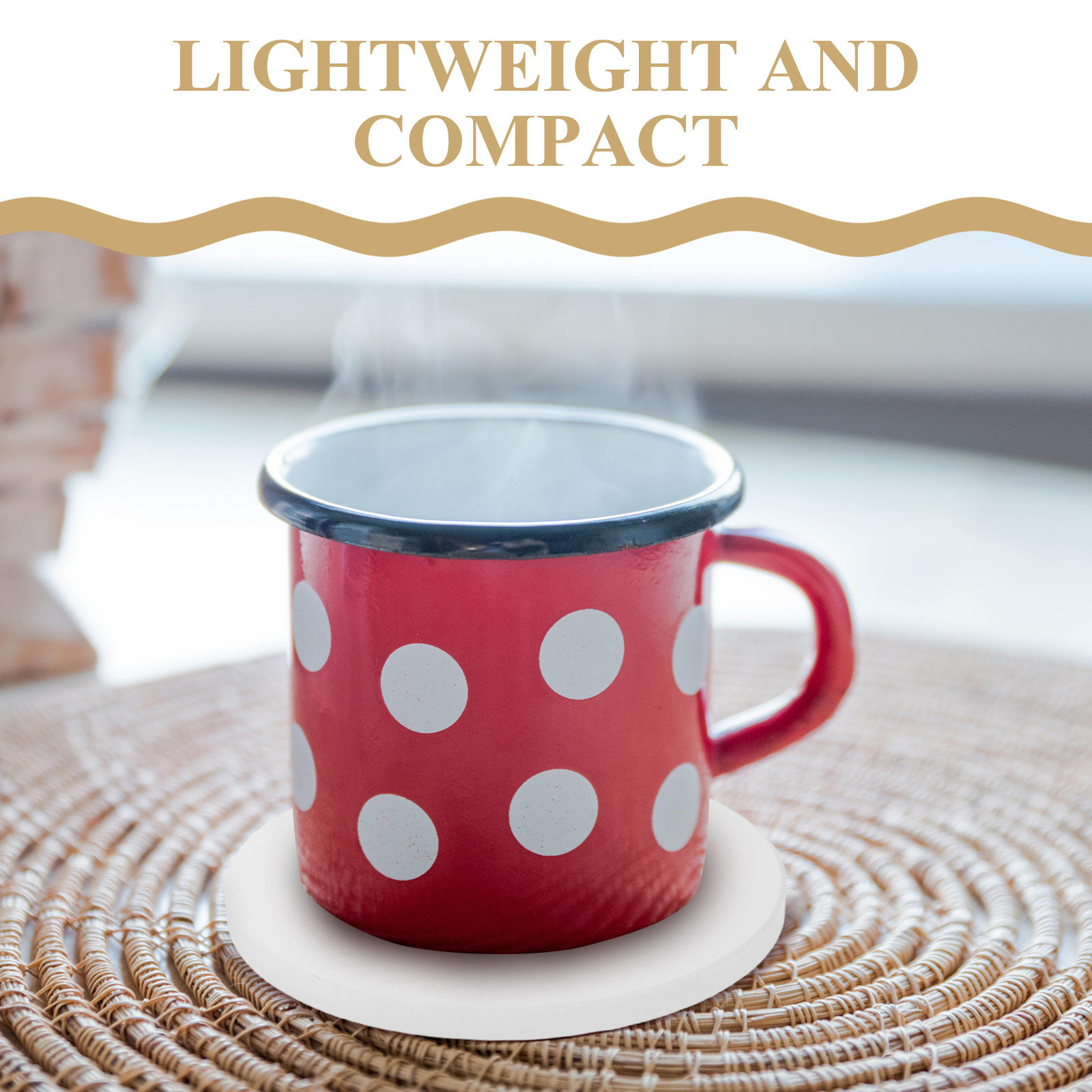 12 قطعة من حاملات الأكواب الخز - مراجعة Coaster Sublimation Blank وسعره