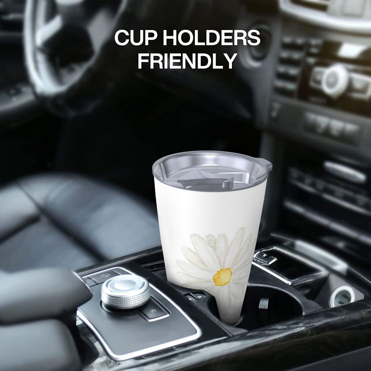رسمت باليد واحدة قليلا الأبيض  - مراجعة Tumbler 20Oz White وسعره