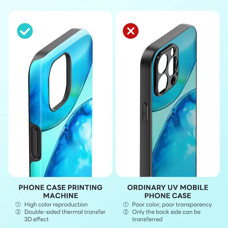 آلة نقل الحرارة للطباعة بالتسا - مراجعة Phone Case Blank Print وسعره