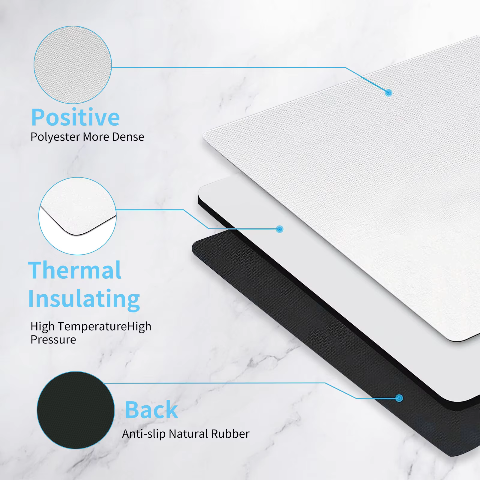لوحة ماوس فارغة للطباعة بالتسا - مراجعة Mouse Pad Blank Sublimation وسعره