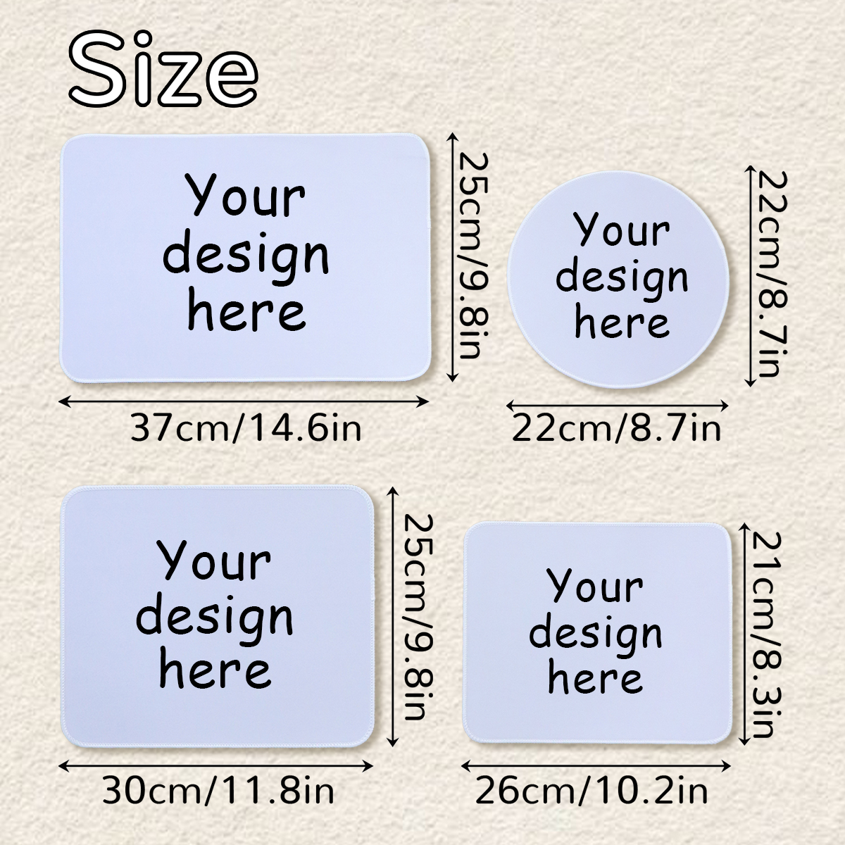 لوحة ماوس مخصصة بشعارك، لوحة م - مراجعة Mouse Pad Blank Sublimation وسعره