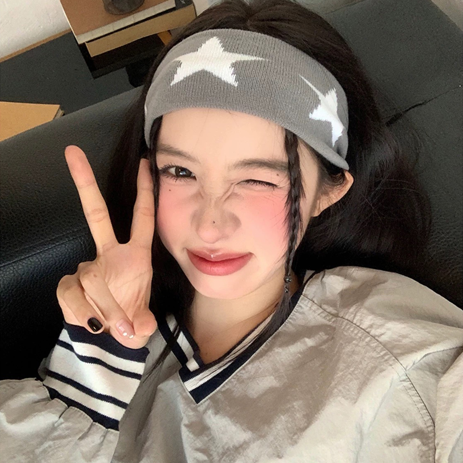 عصابة رأس رياضية مطرزة على شكل - مراجعة Bandana Blank White وسعره