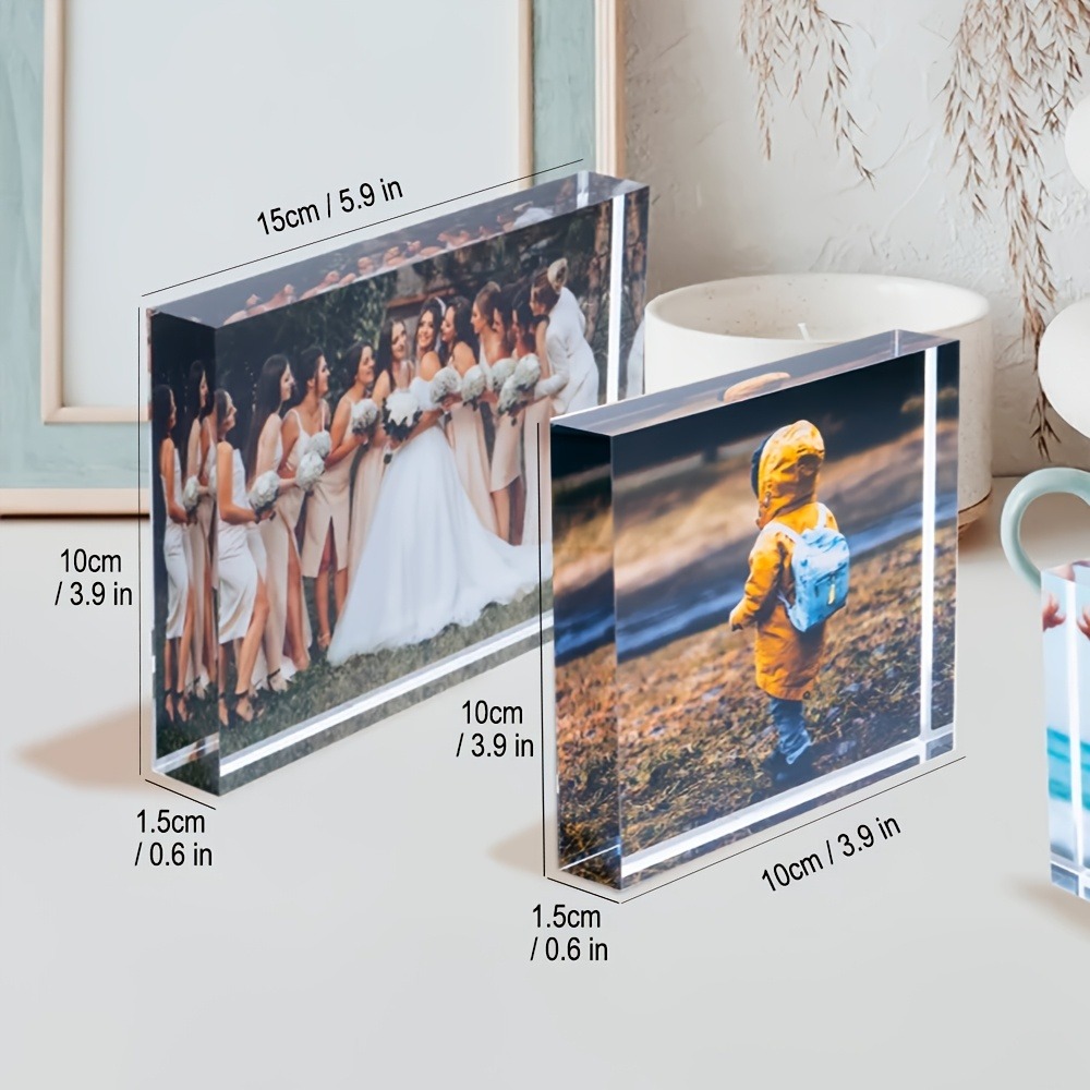كتلة صور أكريليك ثلاثية الأبعا - مراجعة Photo Acrylic Block وسعره