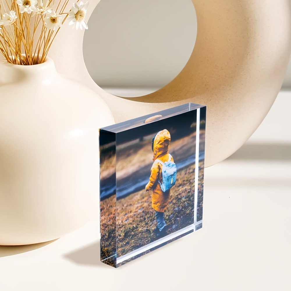 كتلة صور أكريليك ثلاثية الأبعا - مراجعة Photo Acrylic Block وسعره
