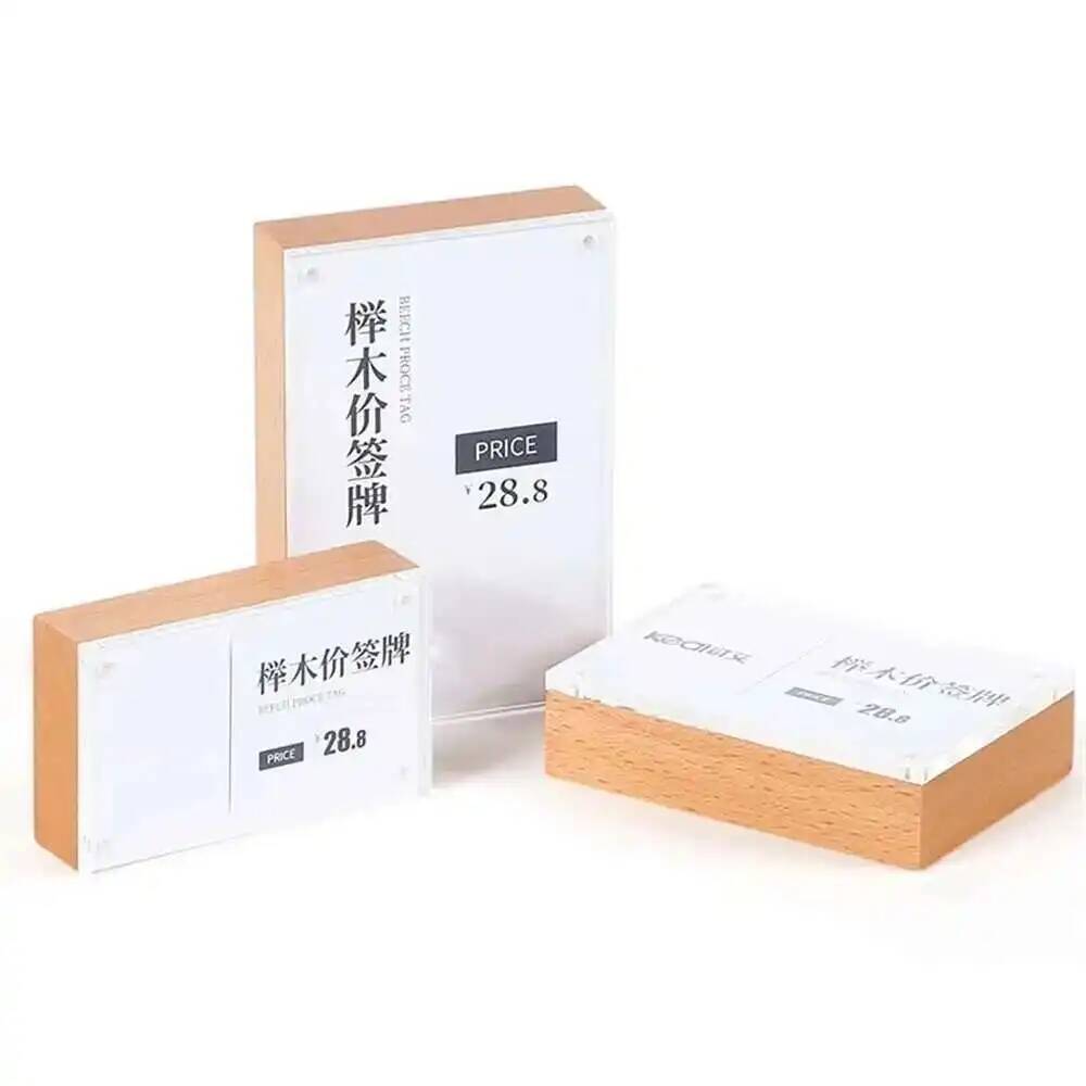 مكتب بطاقة السعر عرض المغناطيس - مراجعة Photo Acrylic Block وسعره