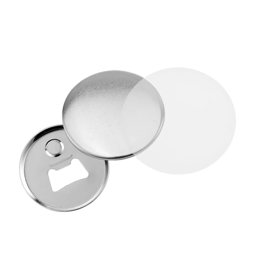 زر صانع أجزاء آلة ، لتقوم بها  - مراجعة Button Badge Blank وسعره