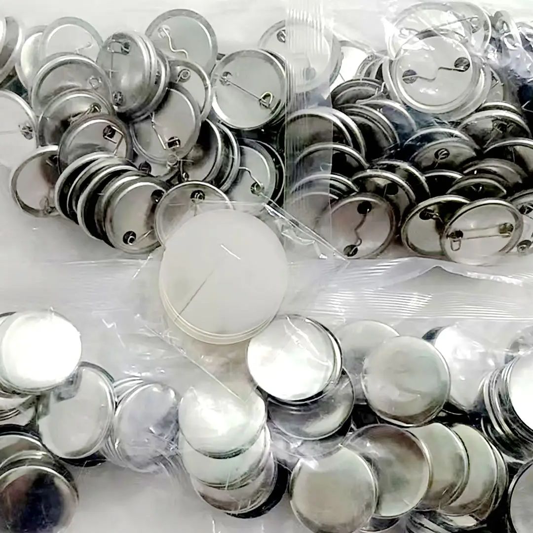 1000 قطعة من أزرار الشارات الم - مراجعة Button Badge Blank وسعره