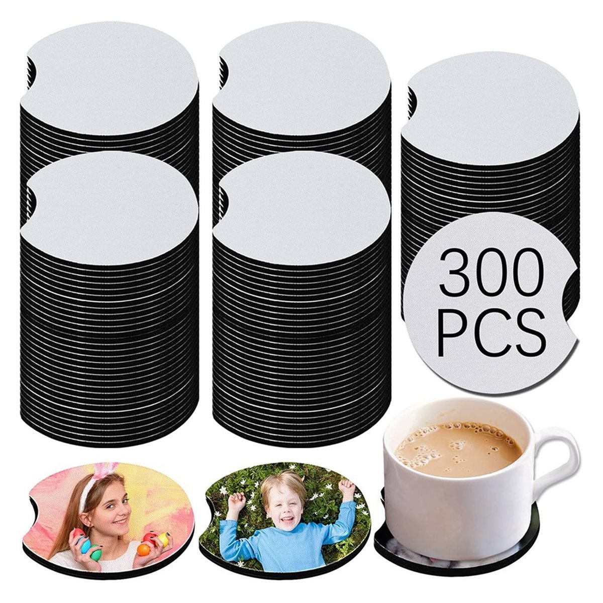 قواعد أكواب دائرية فارغة للطبا - مراجعة Coaster Sublimation Blank وسعره