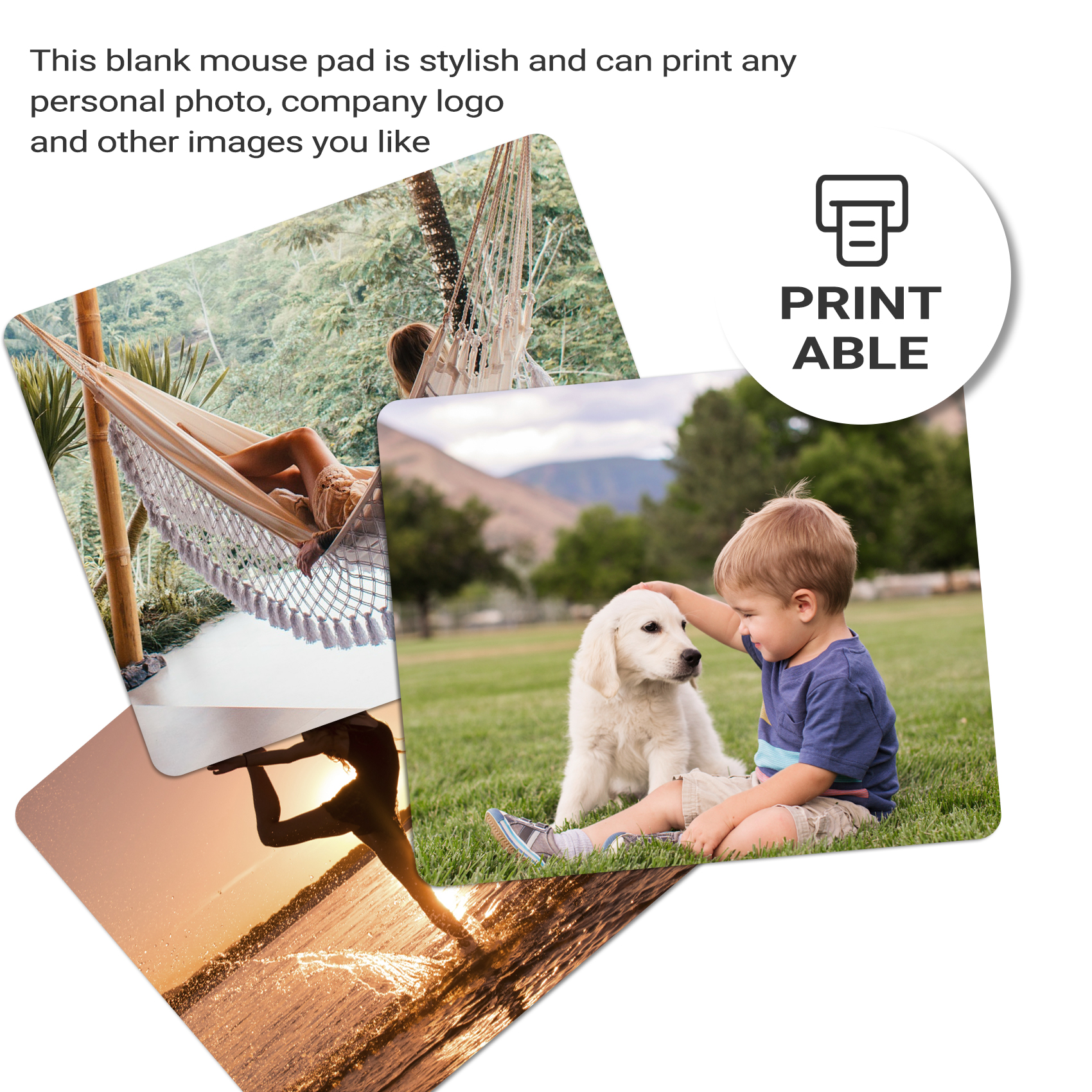 حار بيع 10 قطع لوحة الماوس فار - مراجعة Mouse Pad Blank Sublimation وسعره
