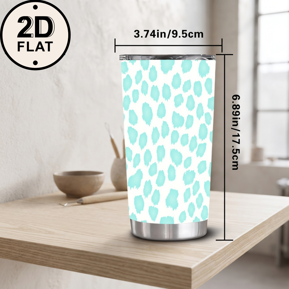 كوب سفر من الفولاذ المقاوم للص - مراجعة Tumbler 20Oz White وسعره