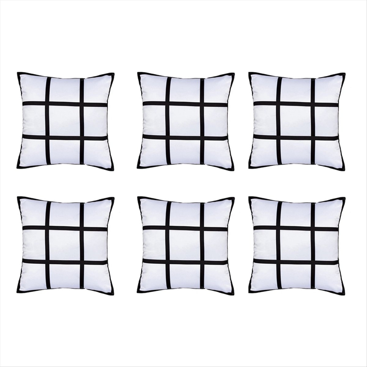 A75K 6 قطعة التسامي لوحة فارغة - مراجعة Pillow Cover Sublimation وسعره
