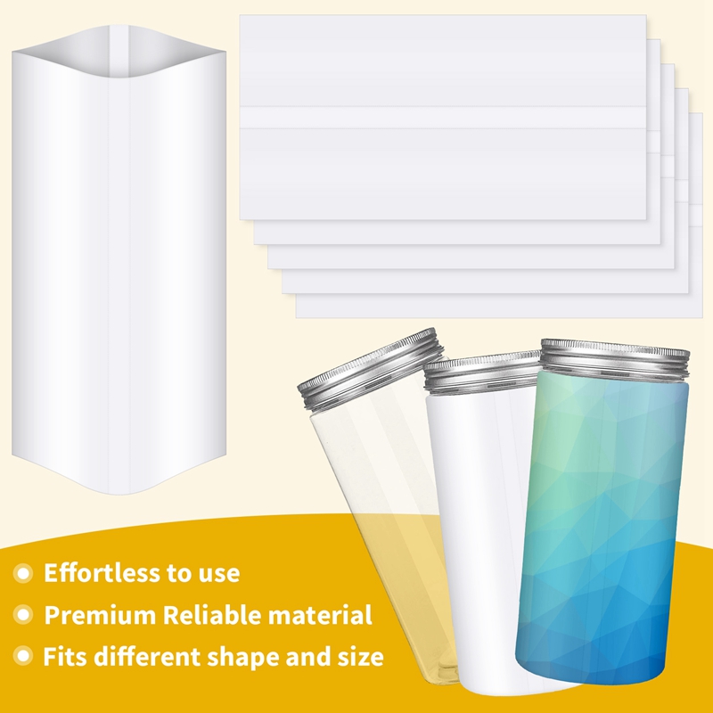50/100 قطعة من أكمام التغليف ا - مراجعة Sublimation Mug White وسعره