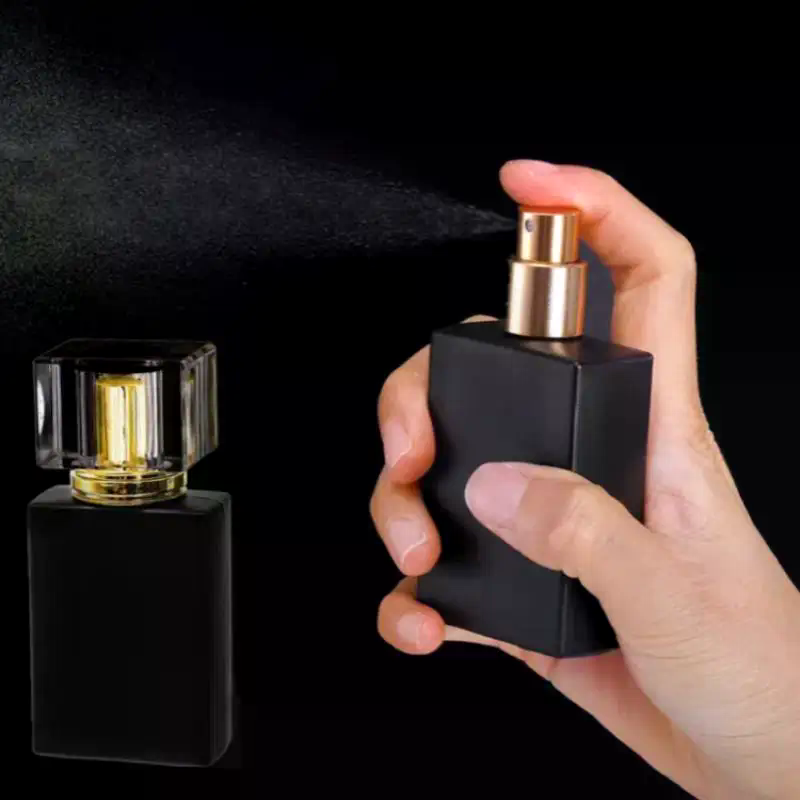 30/50 مللي زجاجة عطر سوداء لام - مراجعة Water Bottle Blank وسعره