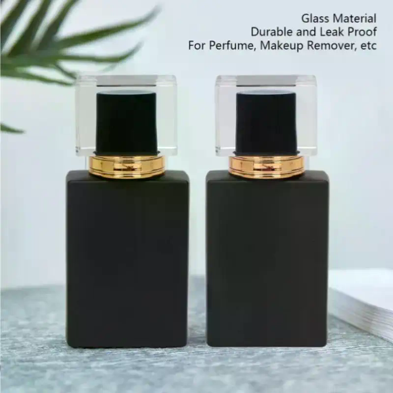 30/50 مللي زجاجة عطر سوداء لام - مراجعة Water Bottle Blank وسعره