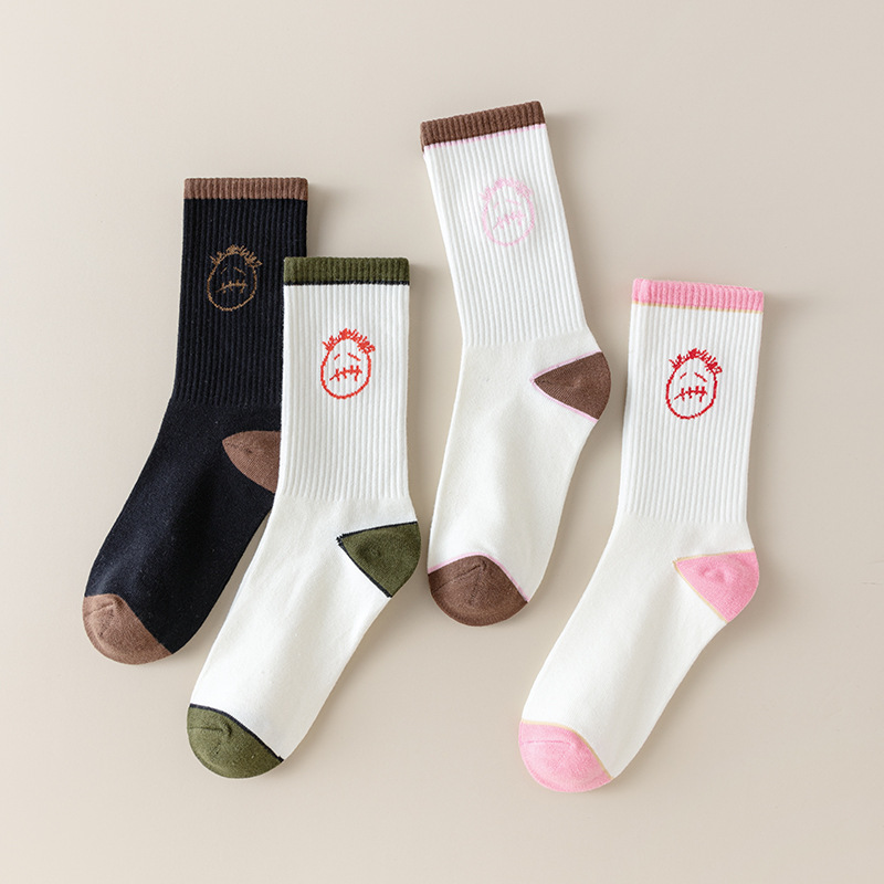 1 Pairs الرجال الجوارب الصبار  - مراجعة Bandana Blank White وسعره