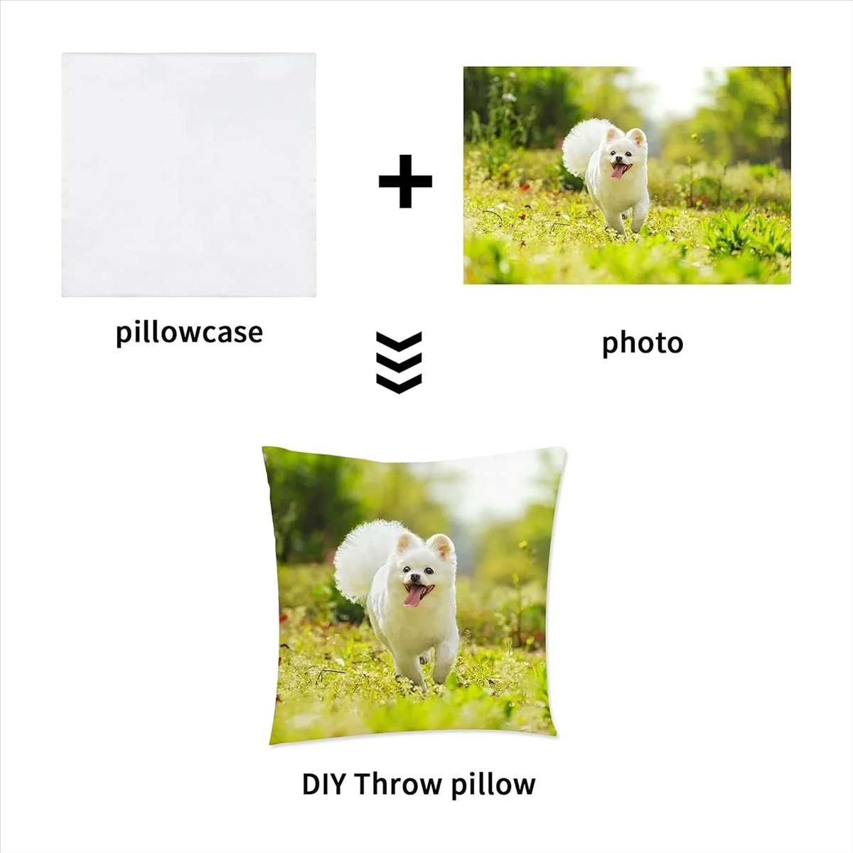 15 قطعة من أغطية الوسائد البيض - مراجعة Pillow Cover Sublimation وسعره