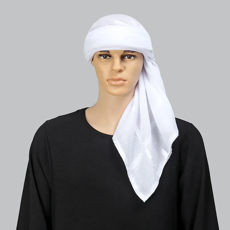 الإسلام الأبيض مربع وشاح الرجا - مراجعة Bandana Blank White وسعره