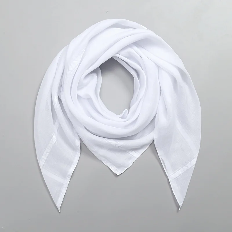 الإسلام الأبيض مربع وشاح الرجا - مراجعة Bandana Blank White وسعره