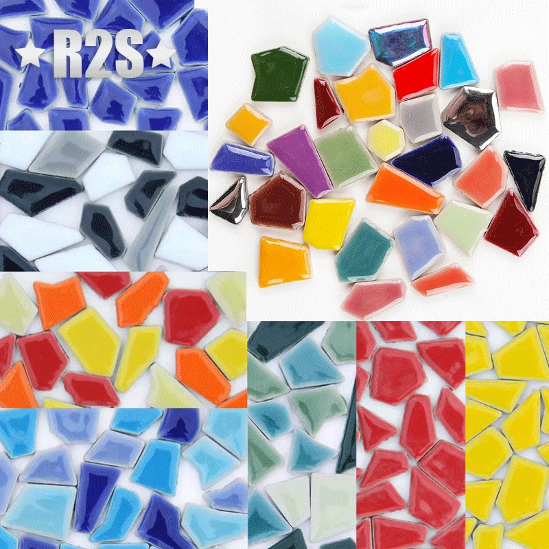 100 جرام من بلاط الفسيفساء الخ - مراجعة Ceramic Tile Blank وسعره